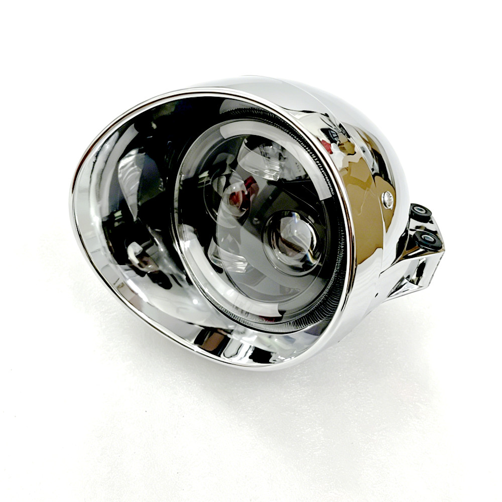 Universeller Retro 12V Motorra – Universal Motorcycle Led Headlight Projector Bewertung und Preis