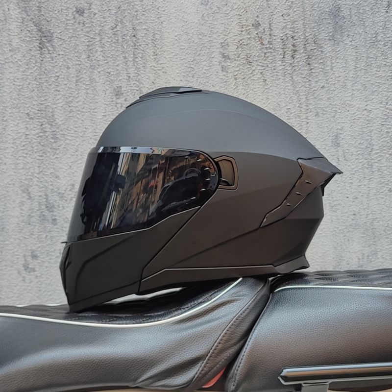 Unisex Vollgesichts-Motorrad-R – Dual Visor Motorcycle Racing Helmet Bewertung und Preis
