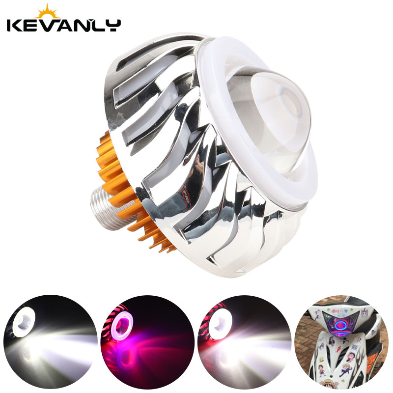 1 stücke Auto Motorrad Scheinw – Universal Motorcycle Led Headlight Projector Bewertung und Preis