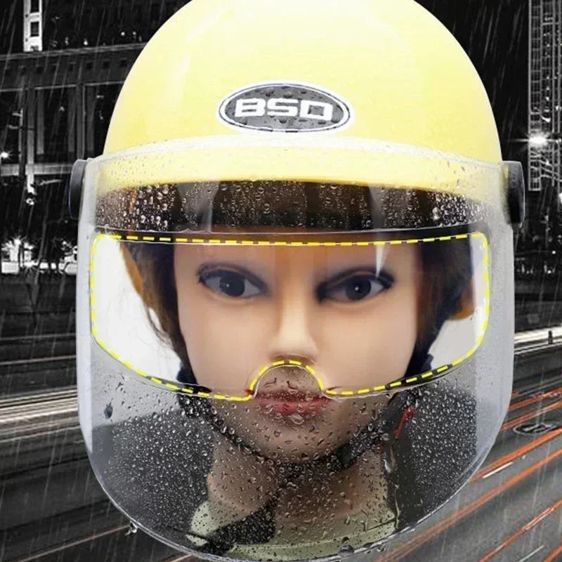 Motorradhelm Regenschutz- und  – Motorcycle Helmets Bewertung und Preis