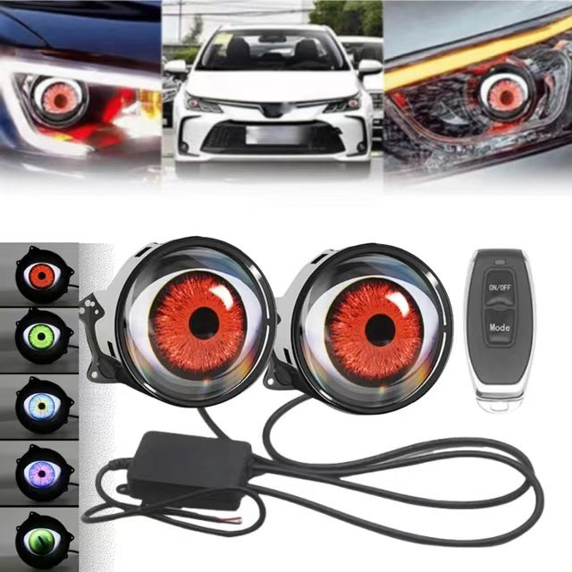 Devil Eye LED-Scheinwerfer, dy – Universal Motorcycle Led Headlight Projector Bewertung und Preis