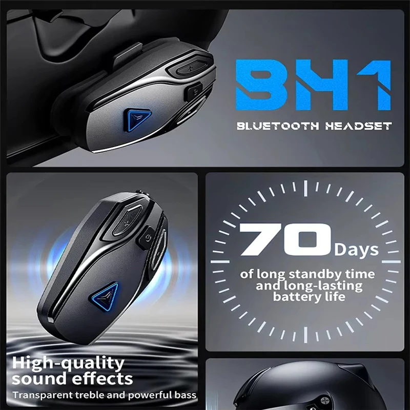 Motorrad-Bluetooth-Helm-Headse – Full Face Motorcycle Helmet With Bluetooth Bewertung und Preis