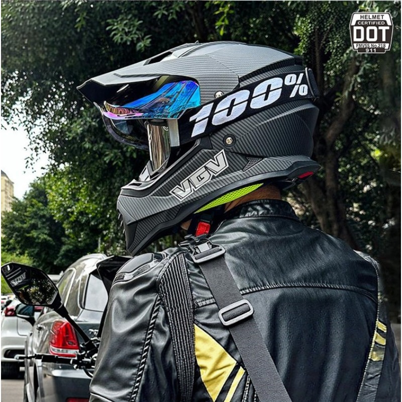 VGV Motocross ECE DOT-zertifiz – Full Face Motorcycle Helmet With Bluetooth Bewertung und Preis